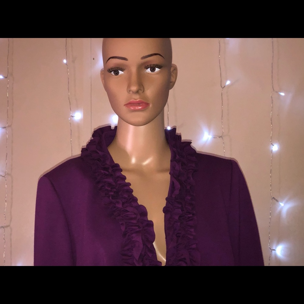 Purple jacket